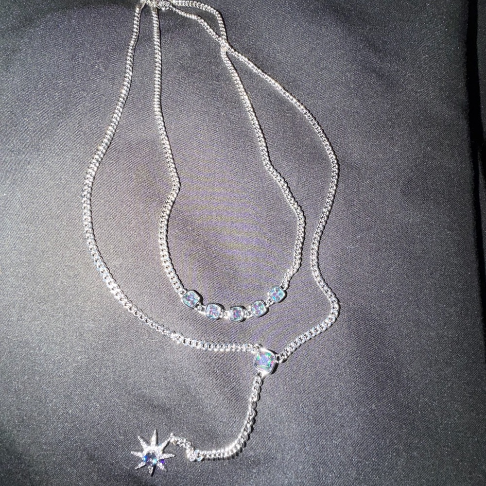 Fall Luxe Layers: Rainbow Topaz Necklace